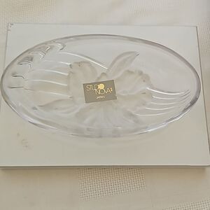 Studio Nova Japan Frosty Egg Shape Flower Tray 7"-4"